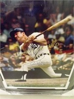 AL KALINE - FRAMED/ AUTOGRAPHED 16 X 20 (H.O.F. '8