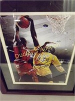 SHAQUILLE O'NEAL - FRAMED / AUTOGRAPHED 8 X 10