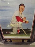 STAN MUSIAL - FRAMED / AUTOGRAPHED 16 X 20 #4 OF 1