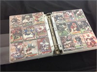 LARGE BINDER OF SPORTS CARDS