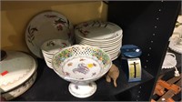 21 pieces of Sterling restaurant China , a