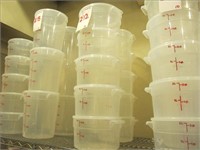 LOT, (10) CAMBRO STORAGE CONTAINERS IN THIS STACK