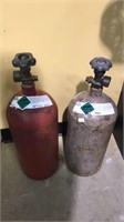 218 inch steel canisters with valves , says