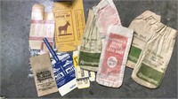 Five cloth ammo bags including Remington and five