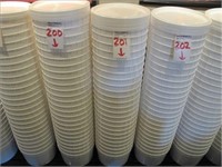 LOT, 1-1/2 GAL PLASTIC CONTAINERS