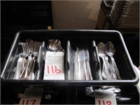 LOT, FLATWARE IN THIS TRAY
