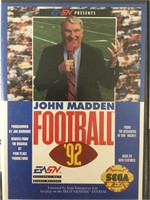 Sega Genesis John Madden Football '92