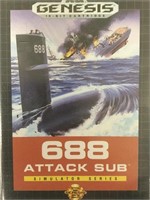 Sega Genesis 688 Attack Sub