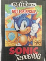 Sega Genesis Sonic The Hedgehog