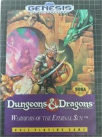 Sega Genesis Dungeons & Dragons Warriors of the