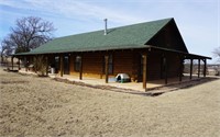 No Reserve Auction Log Home and Acreage
