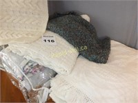 Vintage Bedspread & Throws