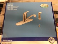 Chrome Kitchen Faucet w/ Hand Sprayer