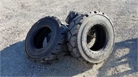 Carlisle Skid Steer Tires (QTY 4)