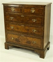 LATE GEORGIAN CHEST OF DRAWERS