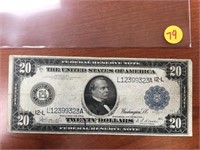 $20 Fed Reserve 1914 VF