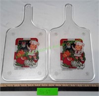 Pair of Campbell's Soup Cutting Boards