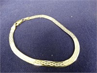Gold  over  925 Sterling Silver Bracelet.