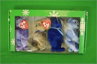Holiday Box- TY Beanie Baby Bears Total 4-