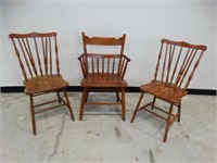 2 Early American Chair - 3