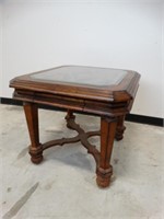 Large Tuscan Style End Table.