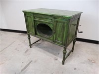 Vintage Record Player Cabinet by Brunswick