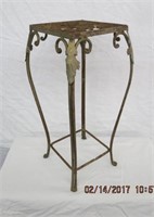 Metal plant stand 8.75 X 8.75 X 20.5