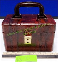 Vintage Wooden Lockbox