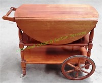 Vintage 1960's Rolling Tea Cart