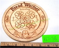 Vintage Ceramic "Bread Warmer" Plaque