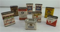 Vintage Spice Tins - Monarch, Silver Buckle