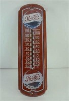 27 Inch Vintage Pepsi Cola Thermometer Sign