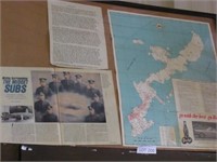 Japanese Map, Pearl Harbor Magazine