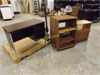 DESK, ROLLING STAND & STATIONARY STAND