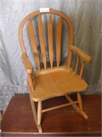 Wooden Rocking Chair -Child Size