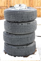 Set of Ford "Michelin" LT265/75R16 Tires & Wheels