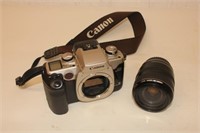 Canon Eos Elan Ii Camera W/lens, 2 Filte
