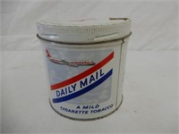DAILY MAIL CIGARETTE TOBACCO 6 OZ. TIN - MARKED