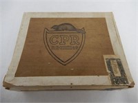 CPR H.E.COOKE & CO. 50 CIGAR WOODEN BOX - INSIDE