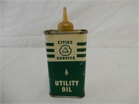 CITIES SERVICE UTILITY OIL 4 FL. OZ. HANDY OILER
