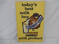 GOLDEN GUERNSEY MILK PRODUCTS STAND-UP CARDBOARD
