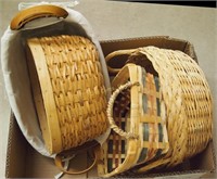 4 Wicker Baskets