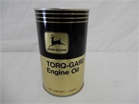 JOHN DEERE TORQ-GARD ENGINE OIL QT. CAN -