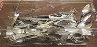 Large Lot Silverware