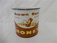 BROWN BEAR HONEY 4 LB. TIN - HODGSON APIARIES -