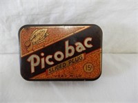 PICOBAC PIPE TOBACCO SLICED PLUG 15 CENT TIN -