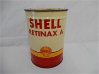 SHELL RETINAX A 5 LB. CAN - SOME FLUID - SOME