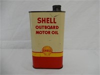 SHELL OUTBOARD MOTOR OIL IMP. QT. CAN - CORRECT