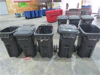 (qty - 5) IPL Rolling Garbage Cans-