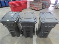 (qty - 3) IPL Rolling Garbage Cans-